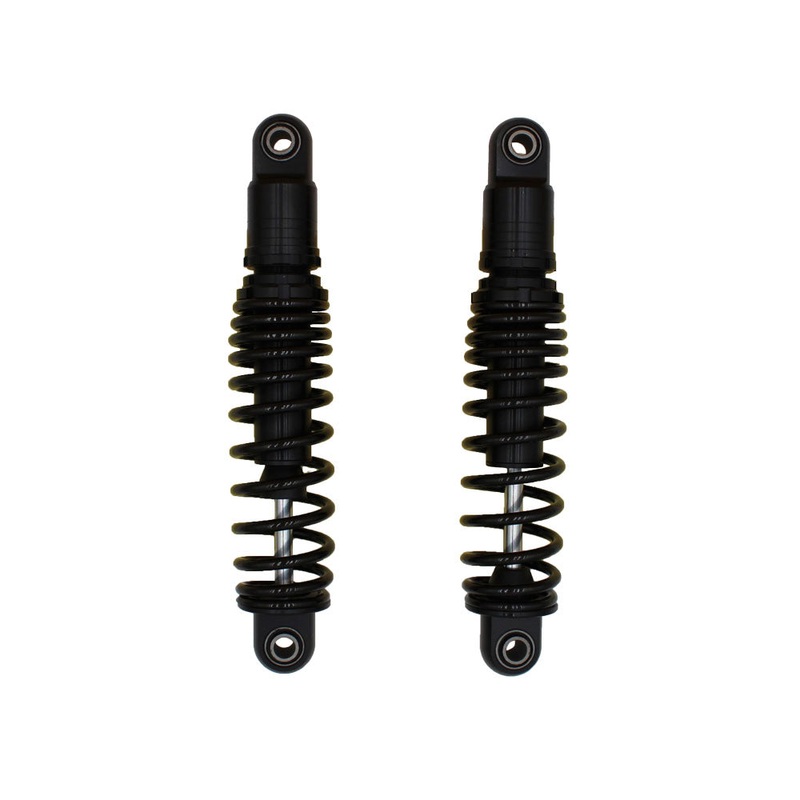 13" Inch Lowering Black Shocks for Harley Davidson Replaces Drag Specialty