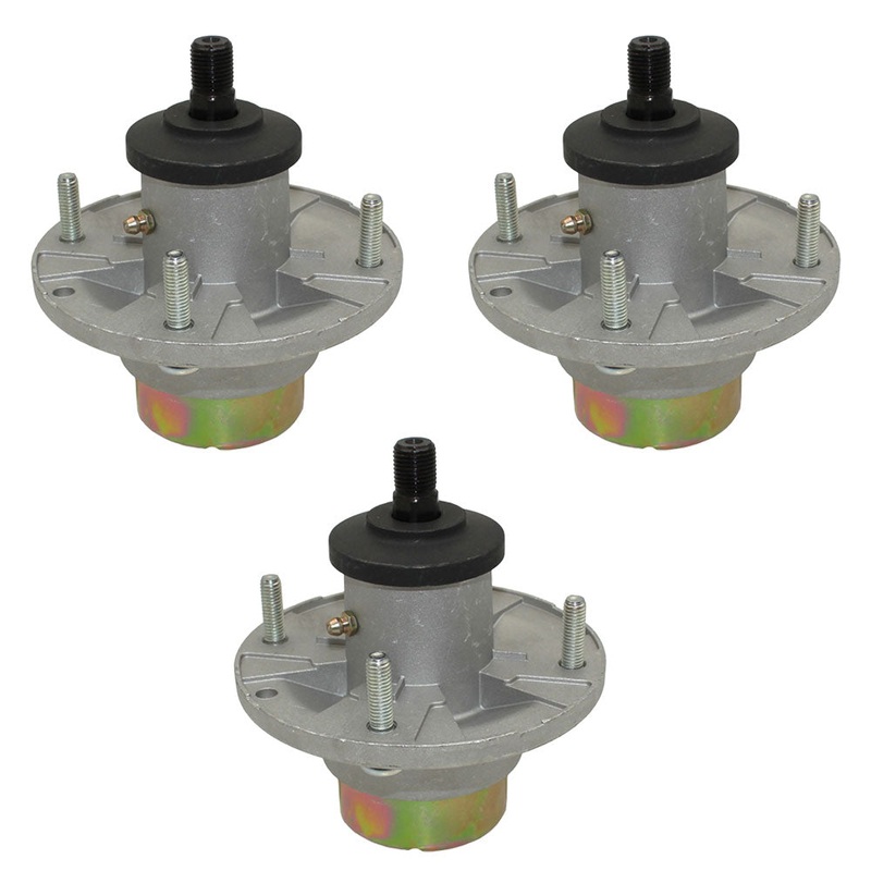 (3) Deck Spindle AM144608 Fits John Deere Riding Mower X330 X350 X354 X370 X380