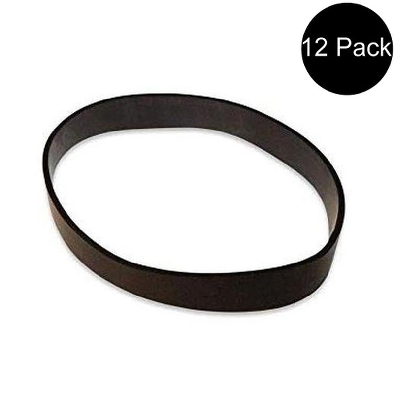 12 Pack Flat Belt 38528033 Style 160 Fits Hoover WindTunnel Upright Vacuums