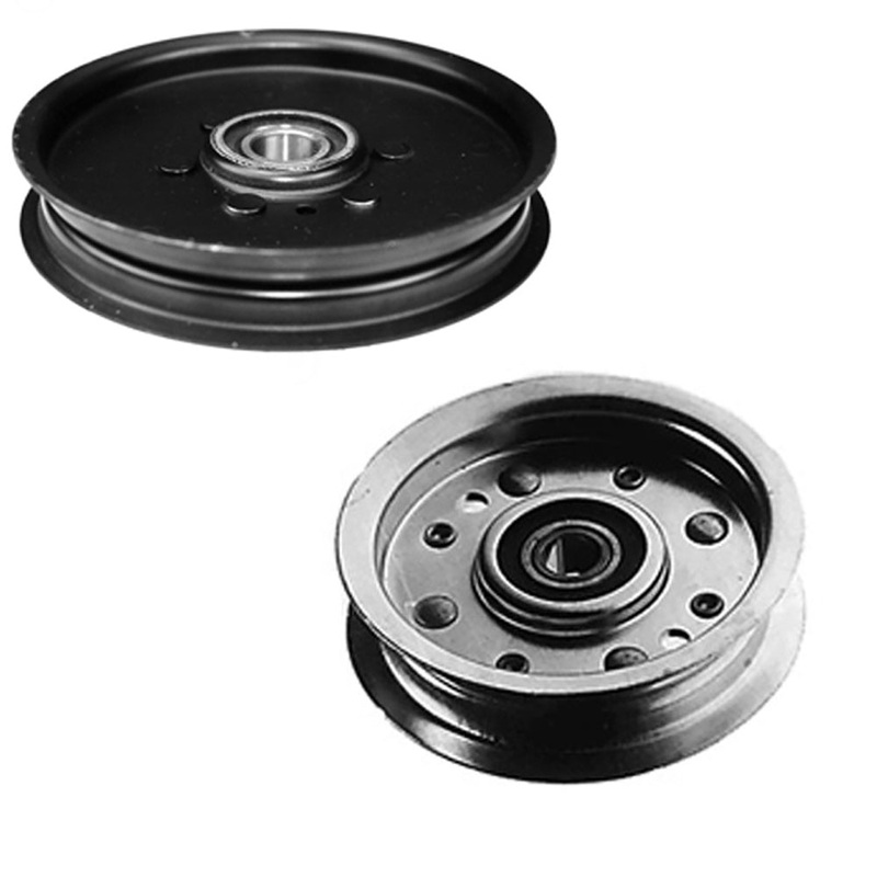Idler Pulleys Fits John Deere GT235 48 - 54" Decks AM121602 AM107468 12427 12419