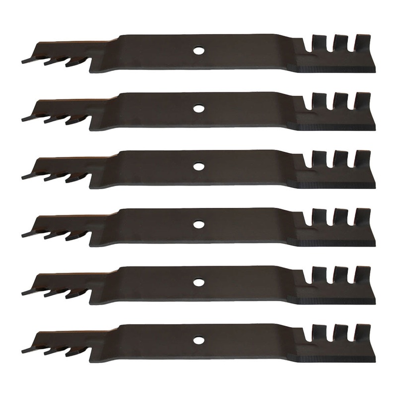 (6) Fits Bobcat Mower Mulch Blades 61'' Fits Predator Pro Fits CAT Fits FastCat