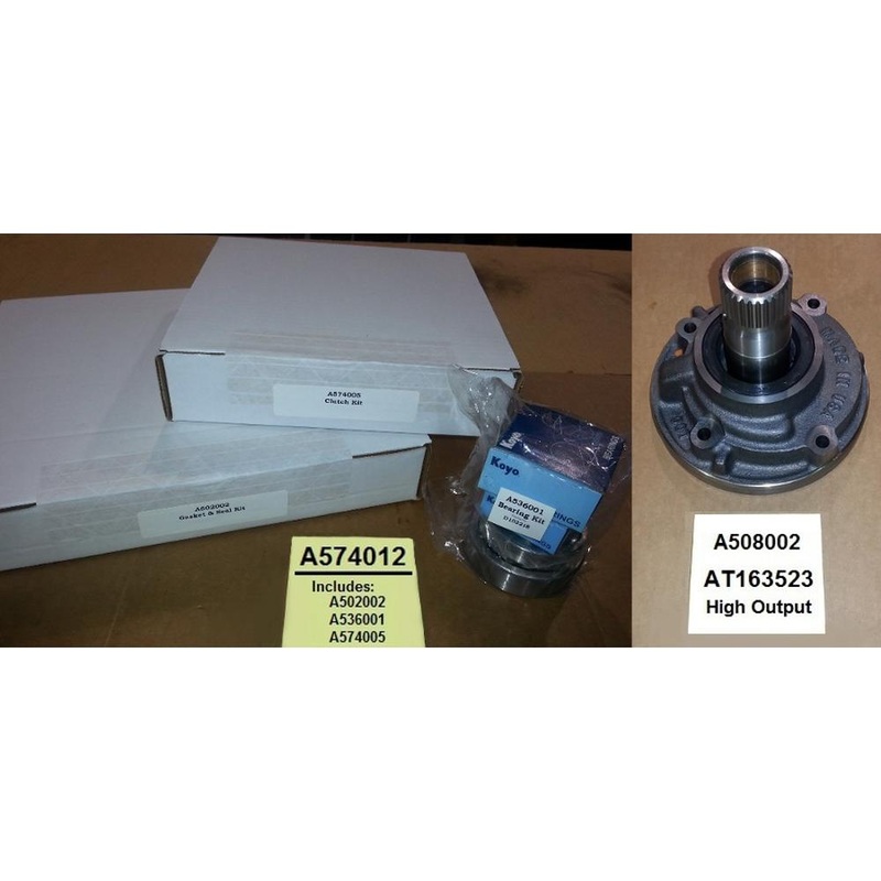 A574013 Fits John Deere 210C 300D 310C 482C Reverser Rebuild Kit w/ Pump