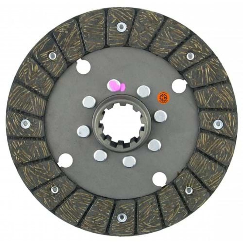 M3620411 9" PTO Disc, Woven, w/ 1-3/4" 10 Spline Hub - Fits Massey Ferguson