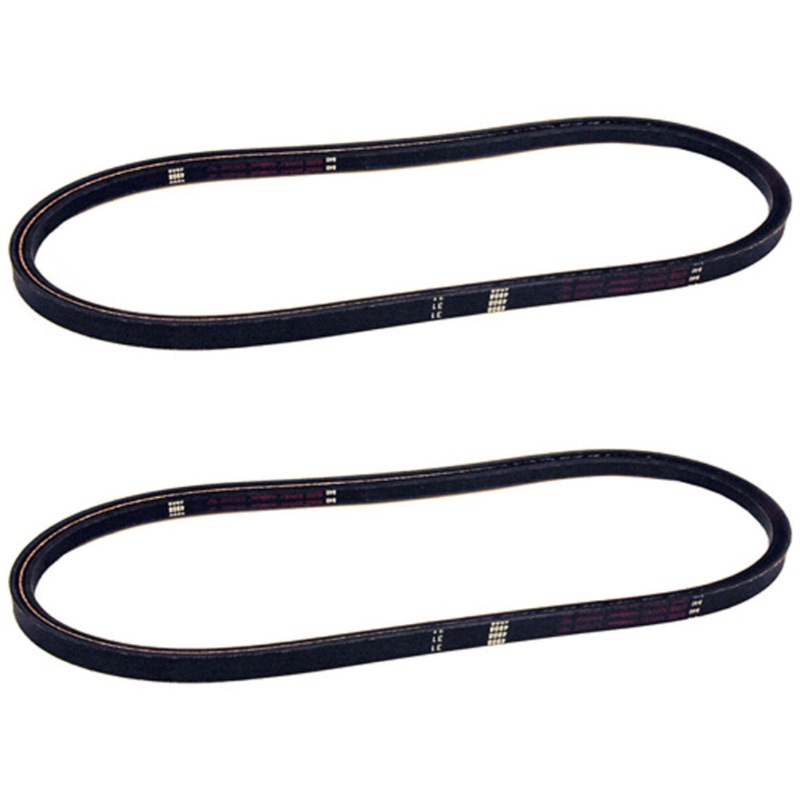 Pack of Two 482531 Pump Drive Belts 482716 Fits Scag Tiger Fits Cub STC61A-23KA