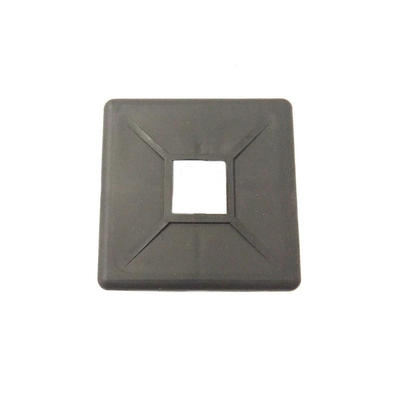 4" Rubber Bumper Plug Cap End Square  Vented Cover Camper RV Trailer Single New