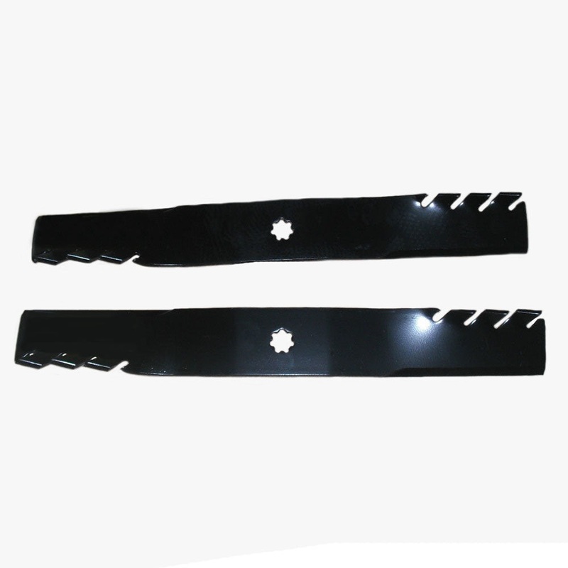 Set of 2-38" Mulching Predator Blades to fit Fits John Deere AM100946 M154159