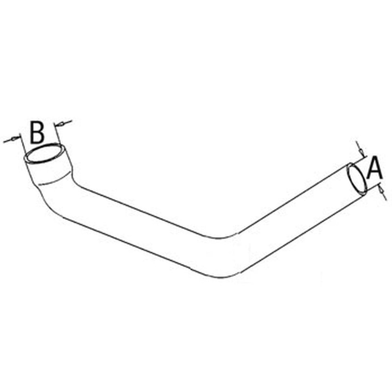 Top Radiator Hose Fits 5088 5288 5488 120780C1 120780C1-A