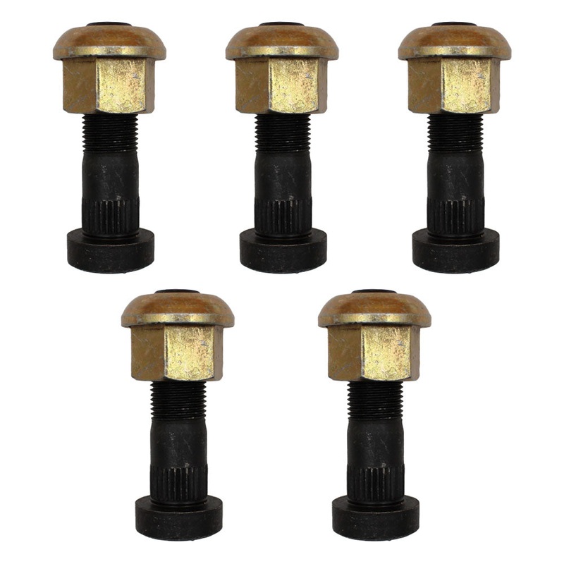 5 Piece Wheel Studs Fits JCB Backhoe Loaders 1400B 1550B Replaces 826/00923