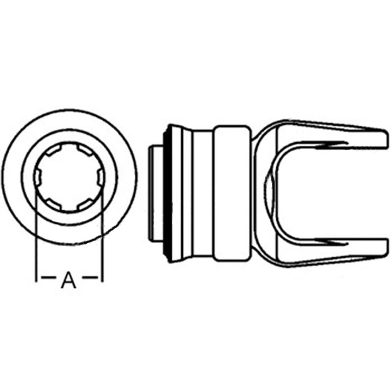 A-D121506-AI Spring-Lok Tractor Yoke