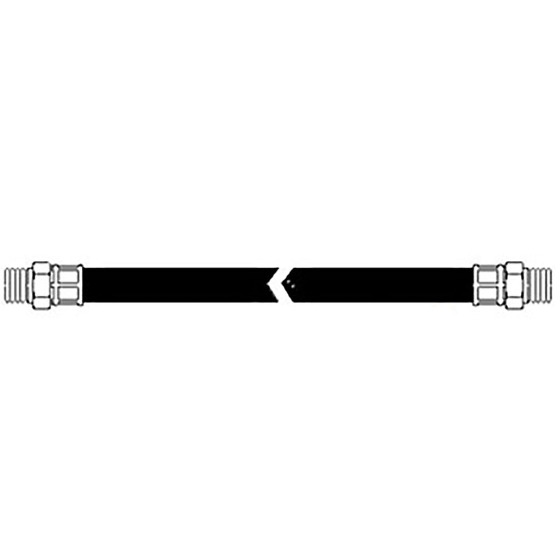 TY3002 48" Long 3/8" Hydraulic Hose w/ 3/8" NPT Ends