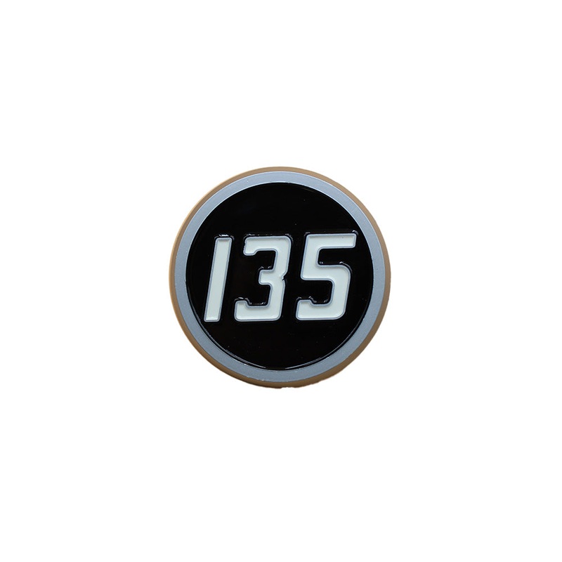 S.41217 Medallion, Plastic, 1865460M1 - Fits Massey Ferguson 135