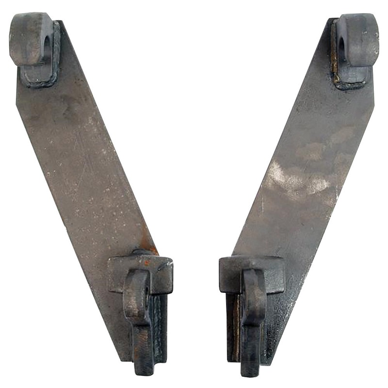 New Aftermarket Replacement Loader Quick Attach Bracket Set S23038. 23028
