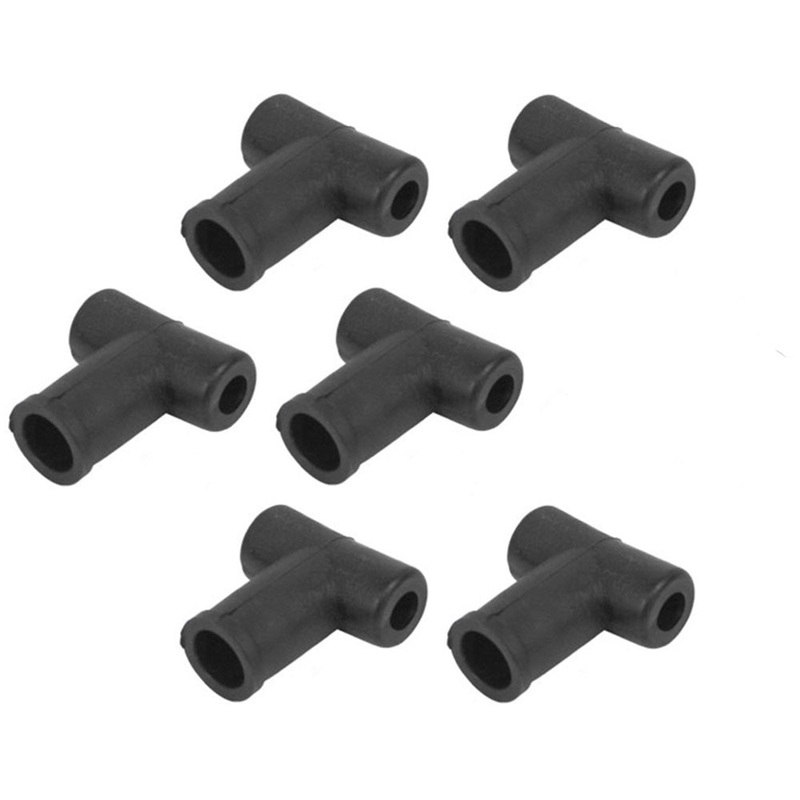 6 FUEL INJECTION RETURN LINE BOOTS FOR OLIVER 1955