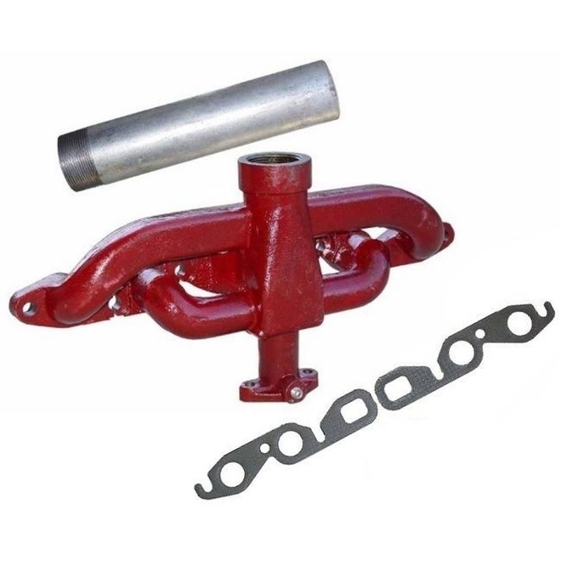 New  Manifold, Pipe, & Gasket Kit Fits Case IH: T4, T5, 2404, 2424, 2444