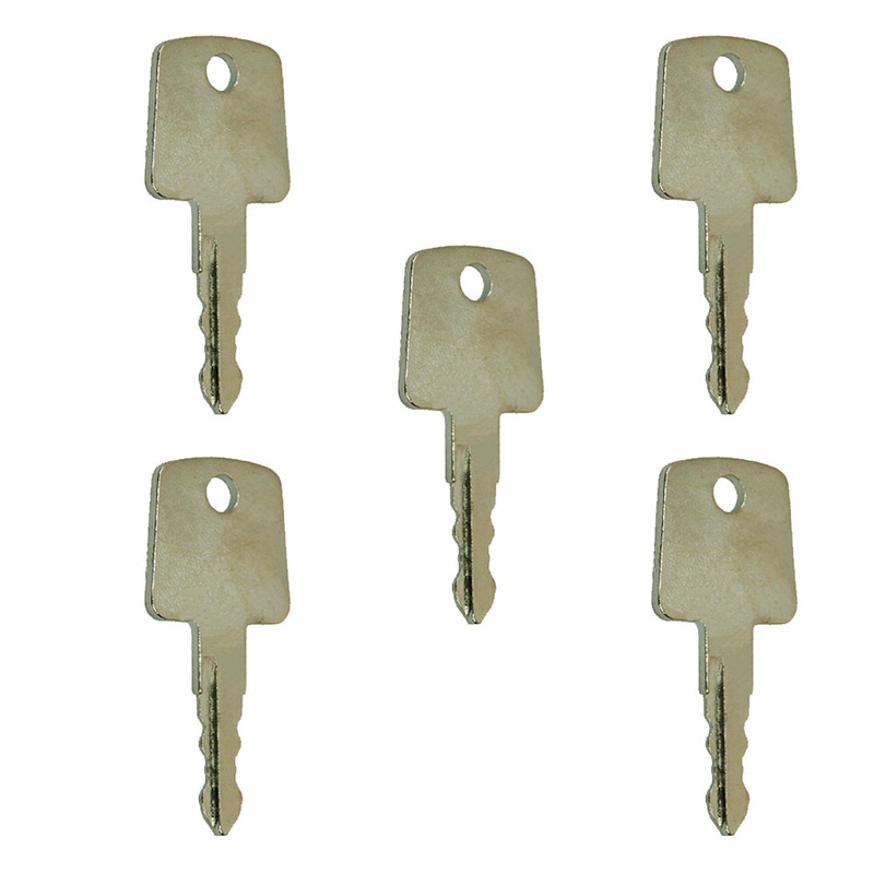 (5)  Ignition Keys Heavy Equipment Asphalt Roller Key for Sakai Roller 974