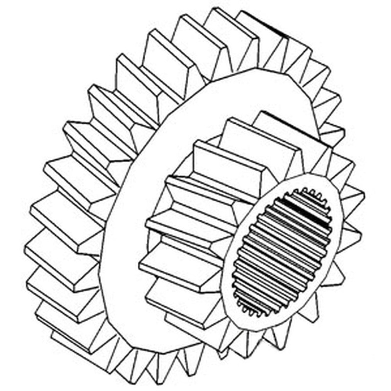 A58026 New Sliding Cluster Gear Fits Case-IH Tractor Models 870 970 1070 +