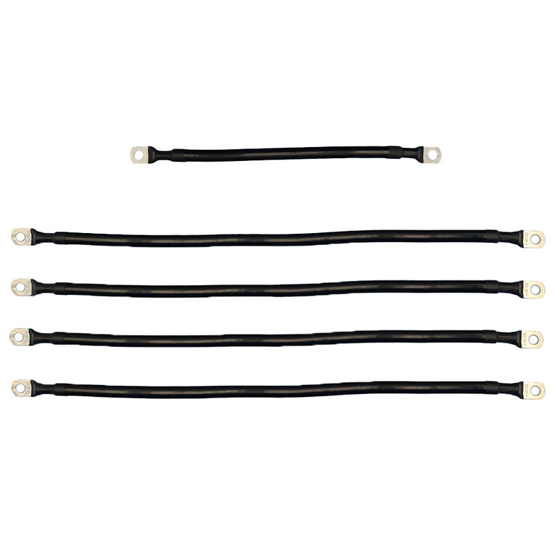 Heavy Duty Battery Cable Set Fits Yamaha G22 Electric Golf Cart 4 Gauge