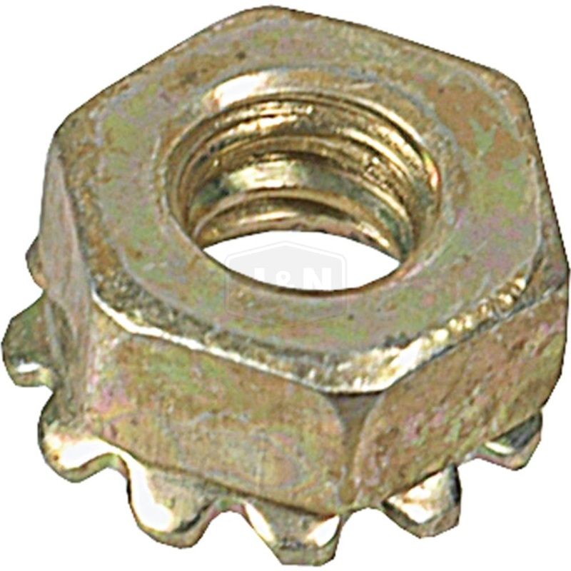LNP-120-197-JN Leece Neville Nut, Hex-Star Washer