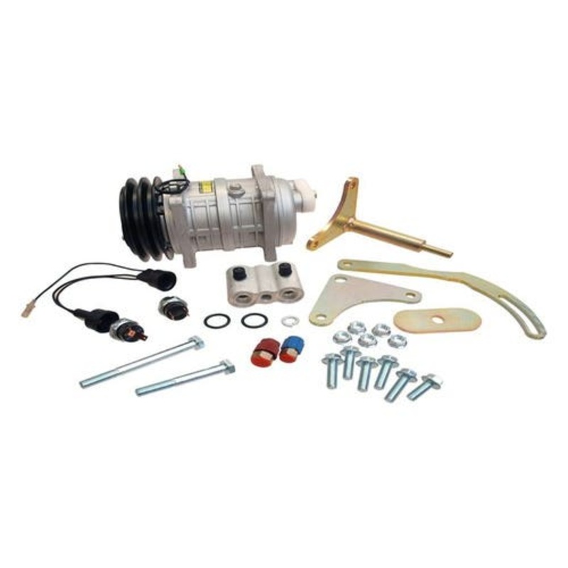 Air Conditioning Compressor Conversion Kit fits John Deere 9640 4640 4840 X10168