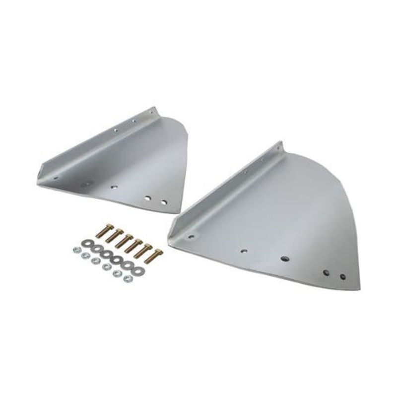 Elephant Ears - Chrome Set Of 2 fits International 1480 1482 1957445C1 fits Case IH 1680 1682 1688 2188 2388 2588 1957445C1 195445C3EC