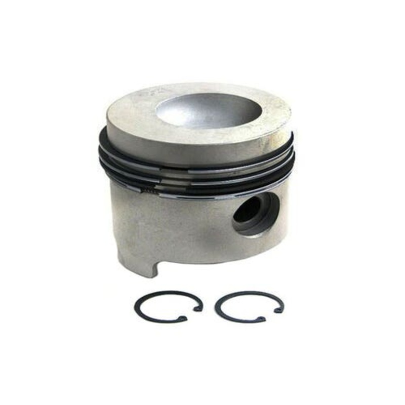 Piston and Rings - .040" Oversize Single Cylinder fits New Holland 1100 1495 fits Ford 650 5000 5100 5200 5340 5600 5610 5900 6600 6700 D4NN6108A-40