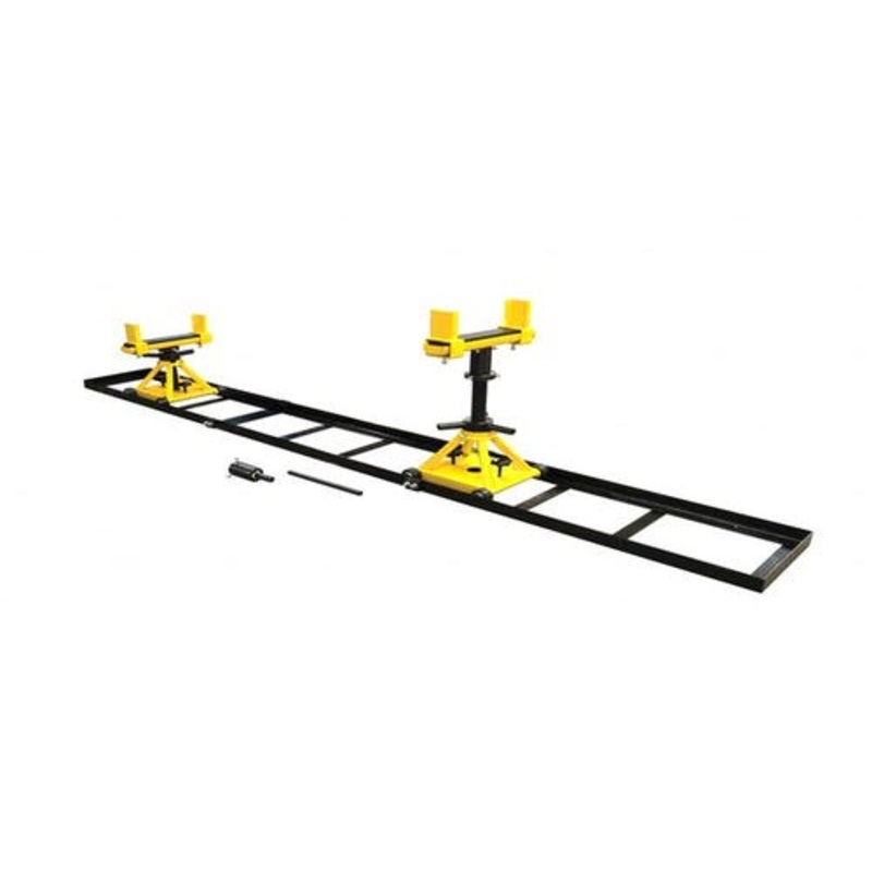 Tractor Splitting Stands with Rails