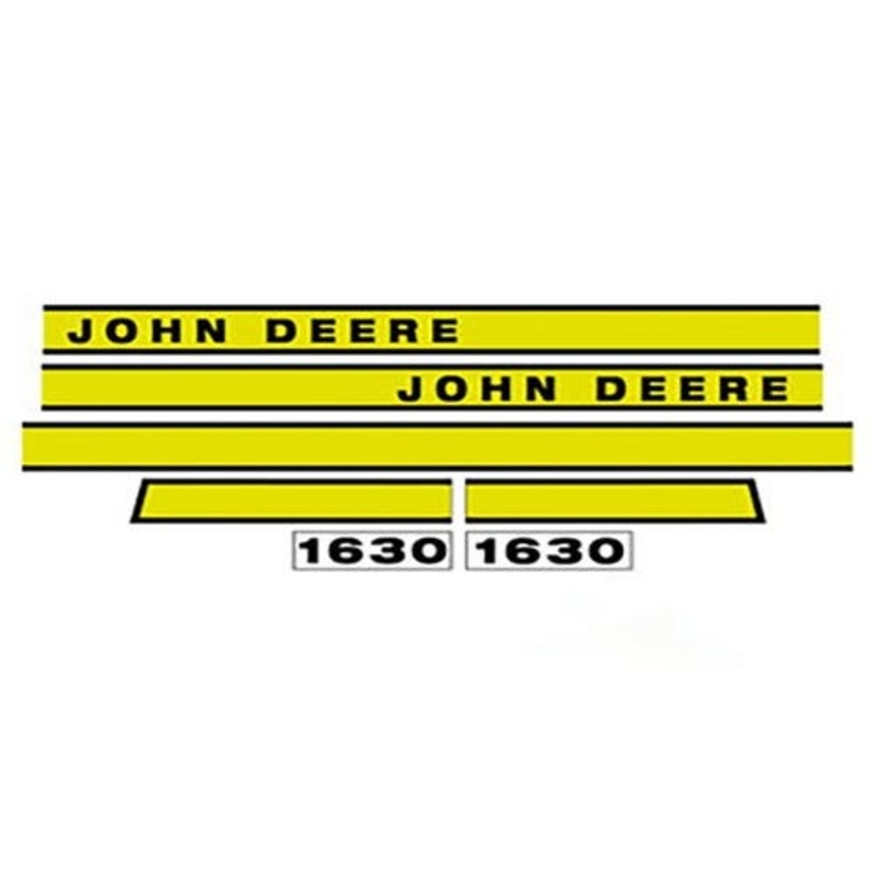 1630 Hood Decal fits John Deere 1630 JD1630 L33427 RH L33428 LH