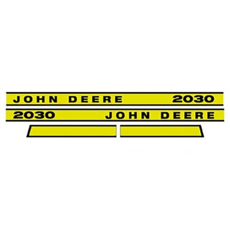 2030 Hood Decal fits John Deere 2030 JD2030