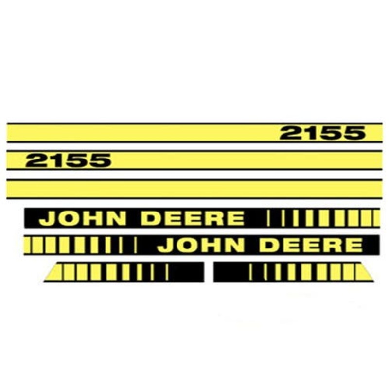 2155 Hood Decal fits John Deere 2155 JD2155