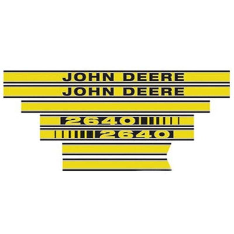 2640 Hood Decal fits John Deere 2640 JD2640