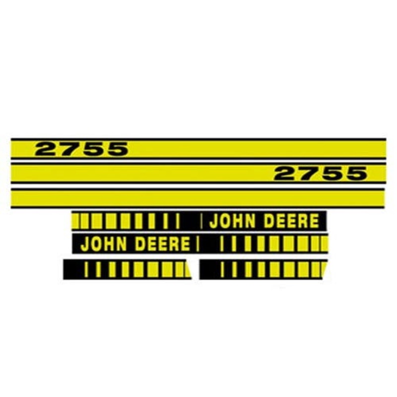 2755 Hood Decal fits John Deere 2755 JD2755