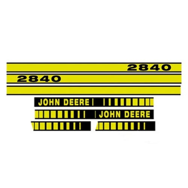 2840 Hood Decal fits John Deere 2840 JD2840