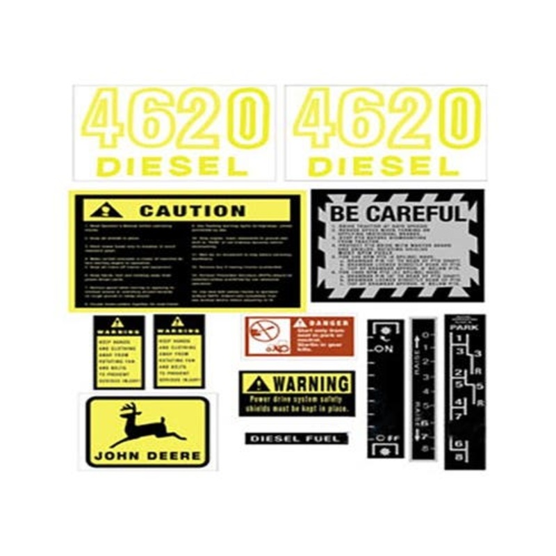 Hood Decal 4620 fits John Deere 4620 JD4620