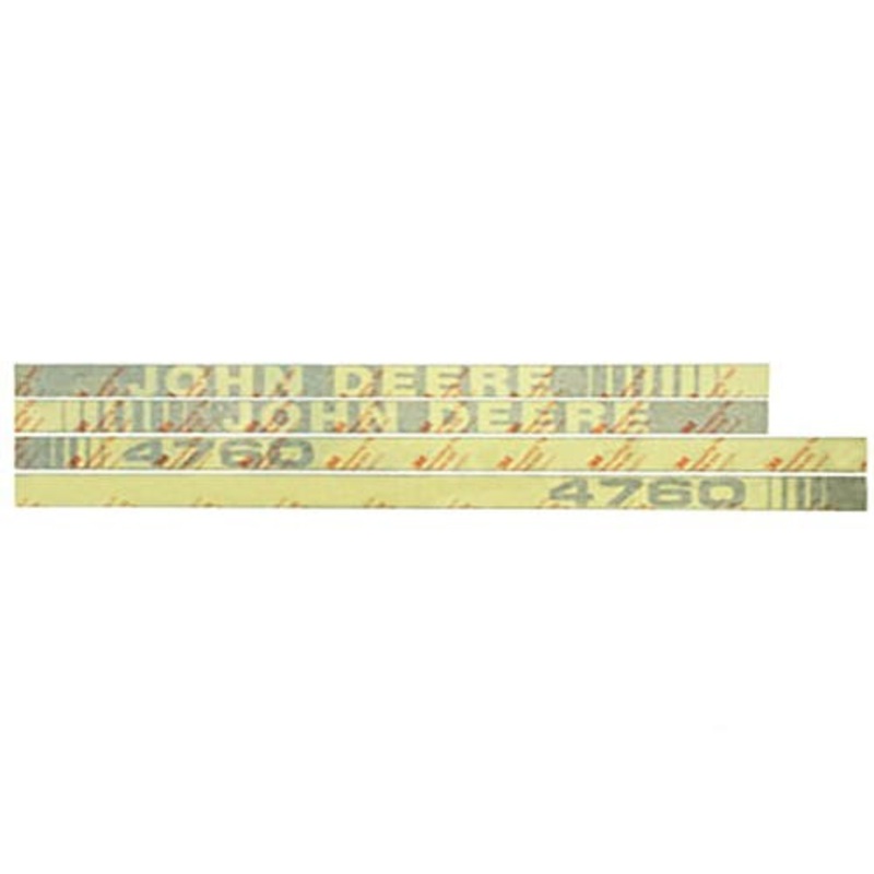 Hood Decal 4760 fits John Deere 4760 JD4760