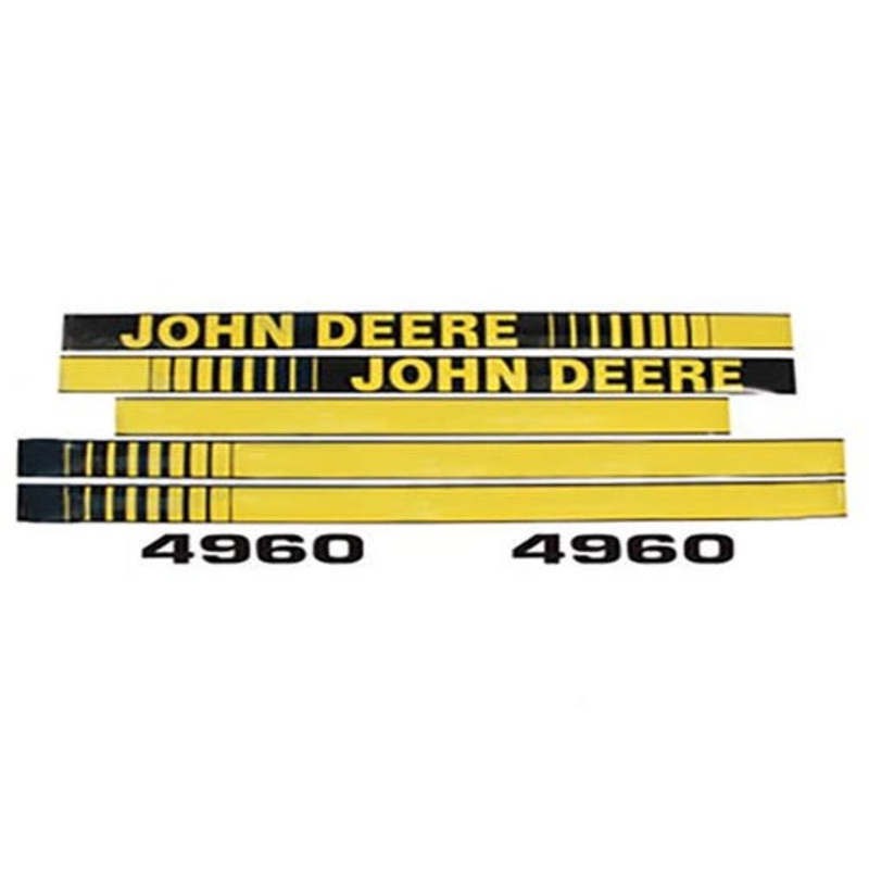 Hood Decal 4960 fits John Deere 4960 JD4960