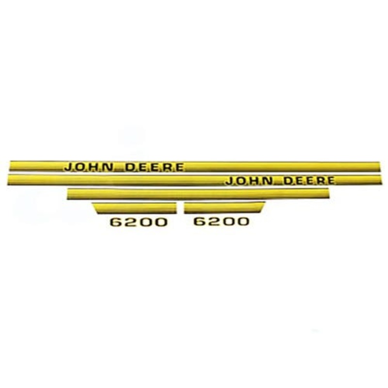 Hood Decal 6200 fits John Deere 6200 JD6200