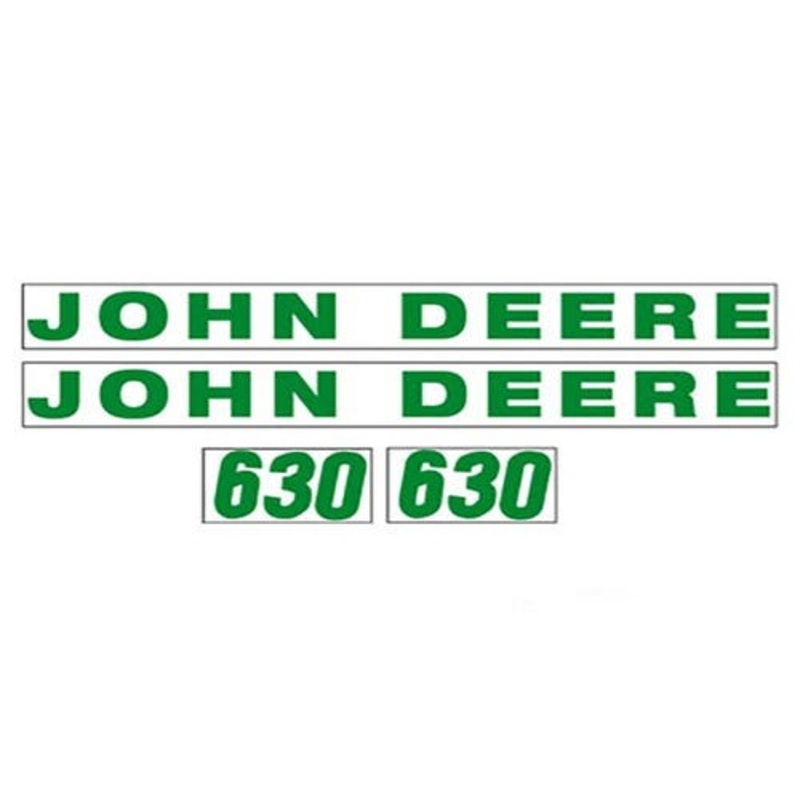 Hood Decal 630 fits John Deere 630 JD630