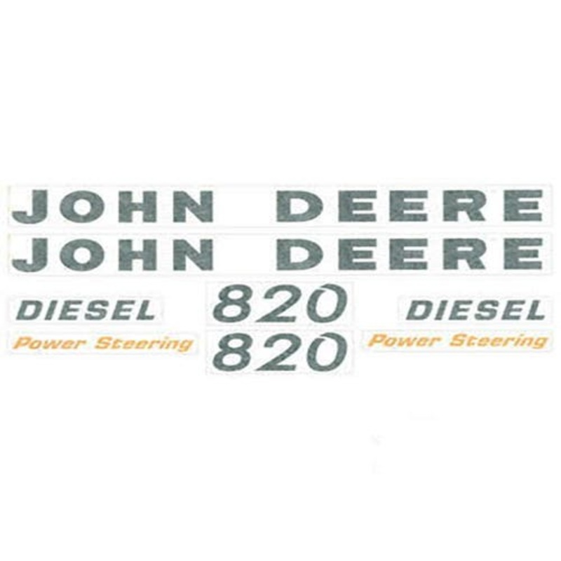 Hood Decal 820 fits John Deere 820 JD820