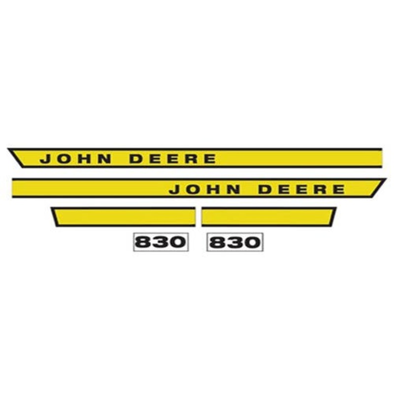 Hood Decal 830 fits John Deere 830 JD830L