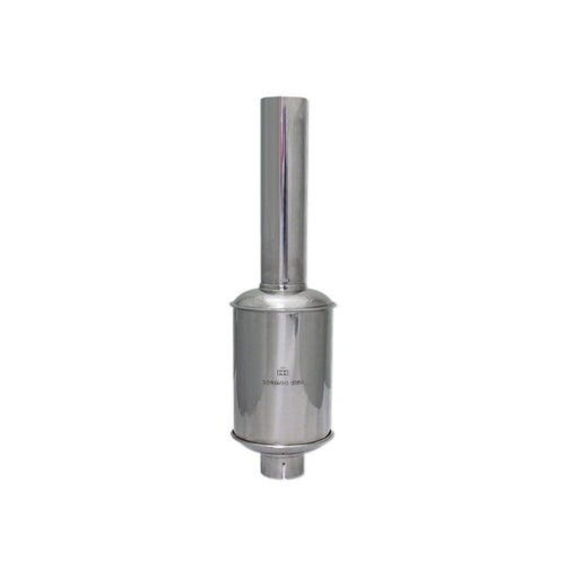 Stainless Steel Muffler - Show Quality fits International 340 460 504 544 560 606 656 660 2606 2656 340 370644R91 370773R91 403550R1