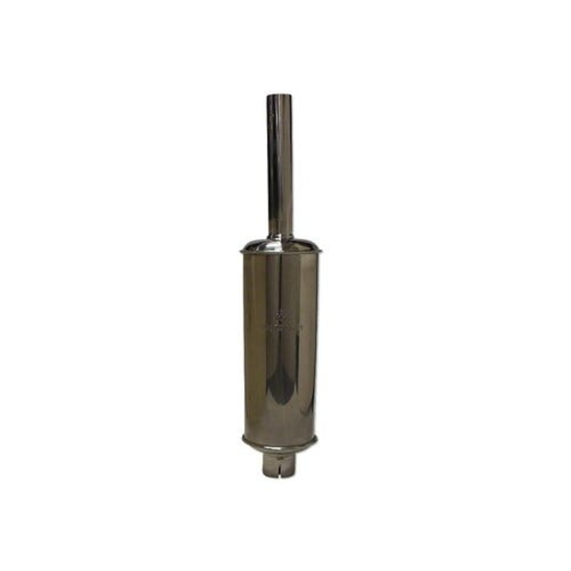 Stainless Steel Muffler - Show Quality fits International A B C Super A Super C 100 130 200 360720R91 48832DB