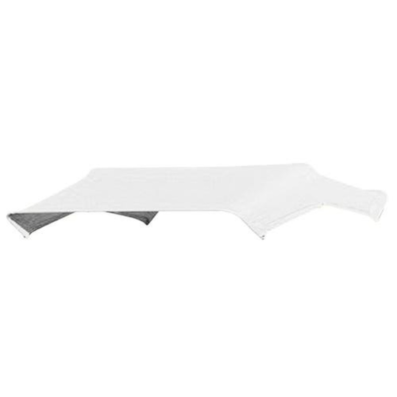 3-Bow Tractor Canopy Replacement Cover 40" 10 oz. Duck Canvas - White