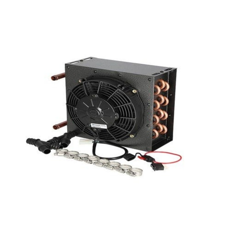 Auxiliary Heater Single Fan 17,000 BTU 12V