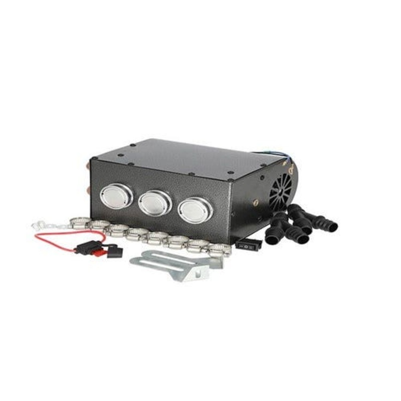 Cab Heater Single Fan 13,000 BTU 12V