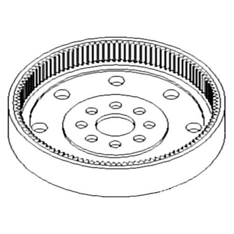 Planetary Ring Gear - Mechanical Front Wheel Drive fits John Deere 2750 2950 3055 3150 3155 3255 2140 3040 3140 2955 2140 L40010 fits ZF 4472353076