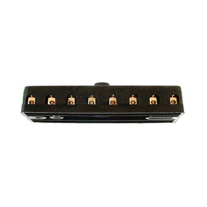 Porcelain Fuse Box - 8 Position fits John Deere 1020 1030 1120 1130 1630 1830 2020 2030 2130 3030 3130 AL14007 fits FIAT 4999854 fits Long TX10962