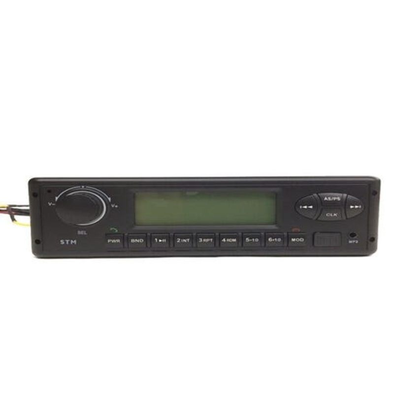 Radio AM/FM Weather Band USB Auxiliary Blue tooth fits New Holland Boomer 37 Boomer 40 Boomer 41 Boomer 47 Boomer 50 fits Case IH Farmall 55