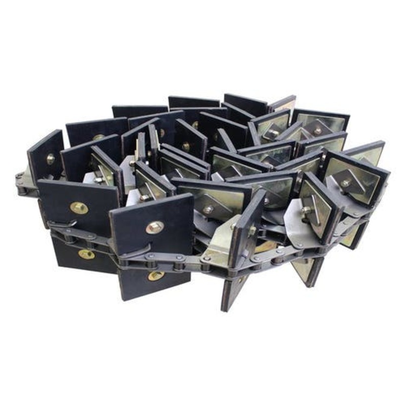 Clean Grain Elevator Chain with Paddles fits Case IH AFX8010 7010 7120 7230 8010 8120 8230 9120 9230 87281911