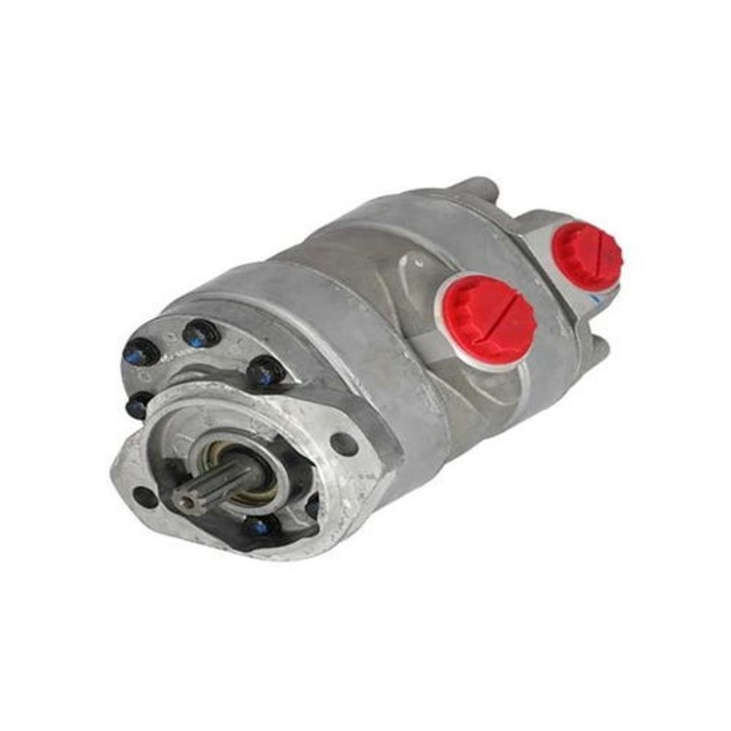 Pump - Hydraulic Double Gear fits Case 1835B 1845B 1845 1845S D71203 DR82186 363595A1 D82186 24388-RAM CS262201