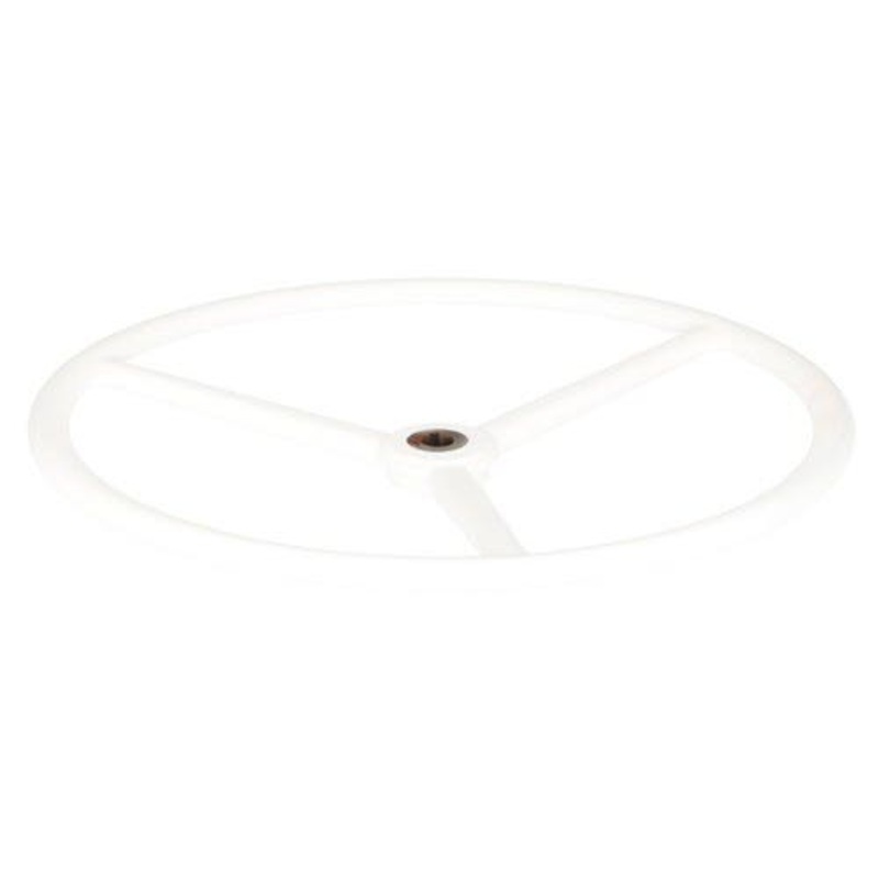 Steering Wheel - White fits Massey Ferguson TE20 TEA20 TO20 TO30 TO35 35 40 85 135 50 65 180576M1 fits David Brown K83746 fits Massey Harris 180576M1